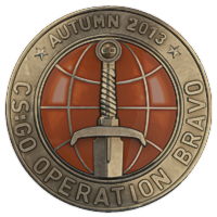 Operation Bravo Bronze Challenge Coin