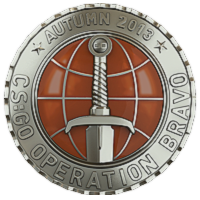 Operation Silver Bronze Challenge Coin