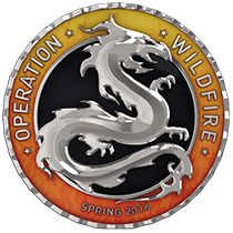 Operation Wildfire Silver Coin