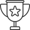 Icon of a trophy